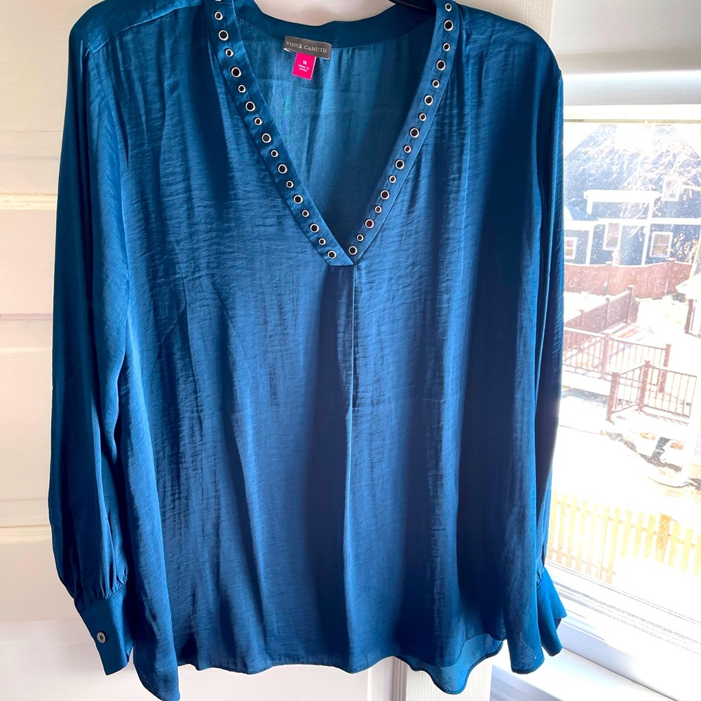 Vince Camuto Royal Blue Blouse